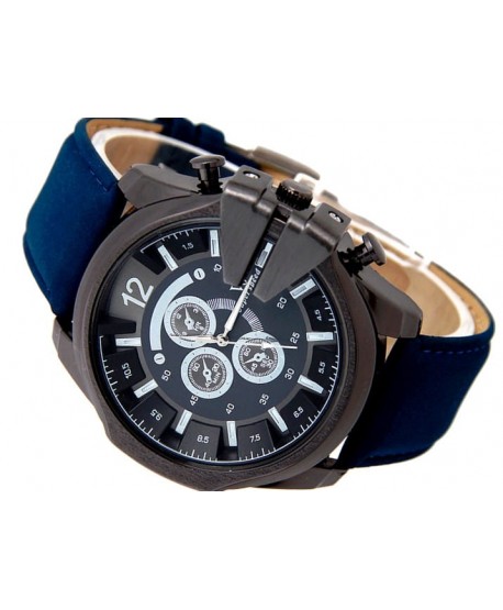 Zegarek męski z bardzo dużym cyferblatem