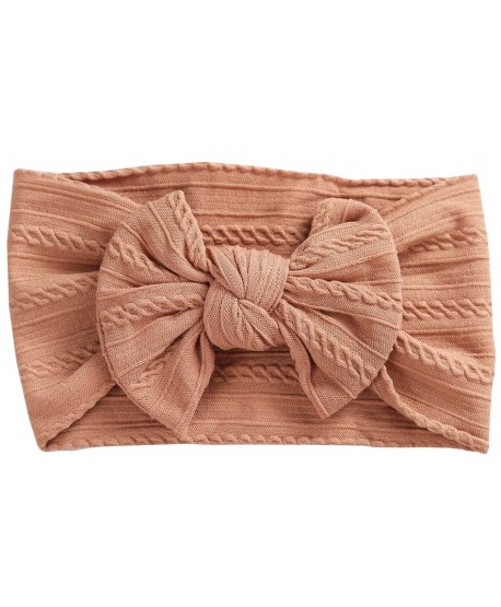 Opaska dziecięca elastyczna w odcieniach brązu