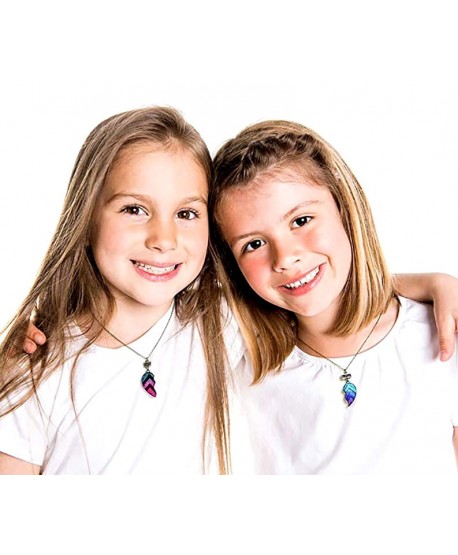 Łańcuszki przyjaźni BEST FRIENDS brokatowe serca