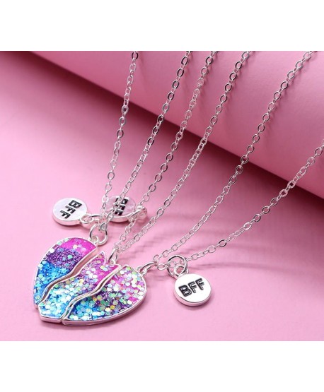 Łańcuszki przyjaźni potrójne BEST FRIENDS