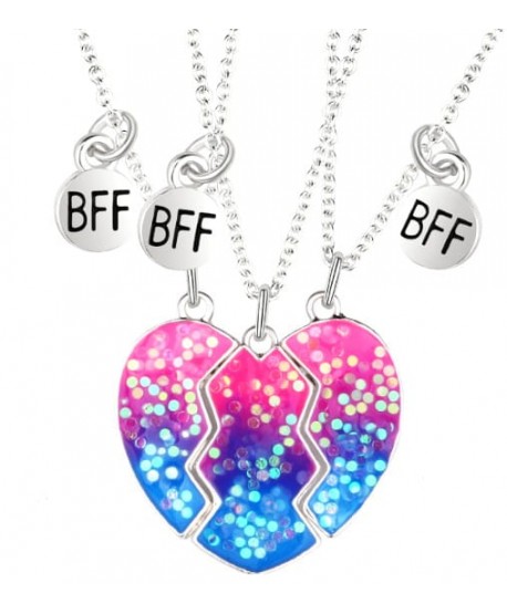 Łańcuszki przyjaźni potrójne BEST FRIENDS