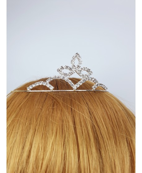 Diademy korony na włosy złota srebrna