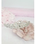 Korona diadem srebrna bogata Korona diadem srebrna bogata