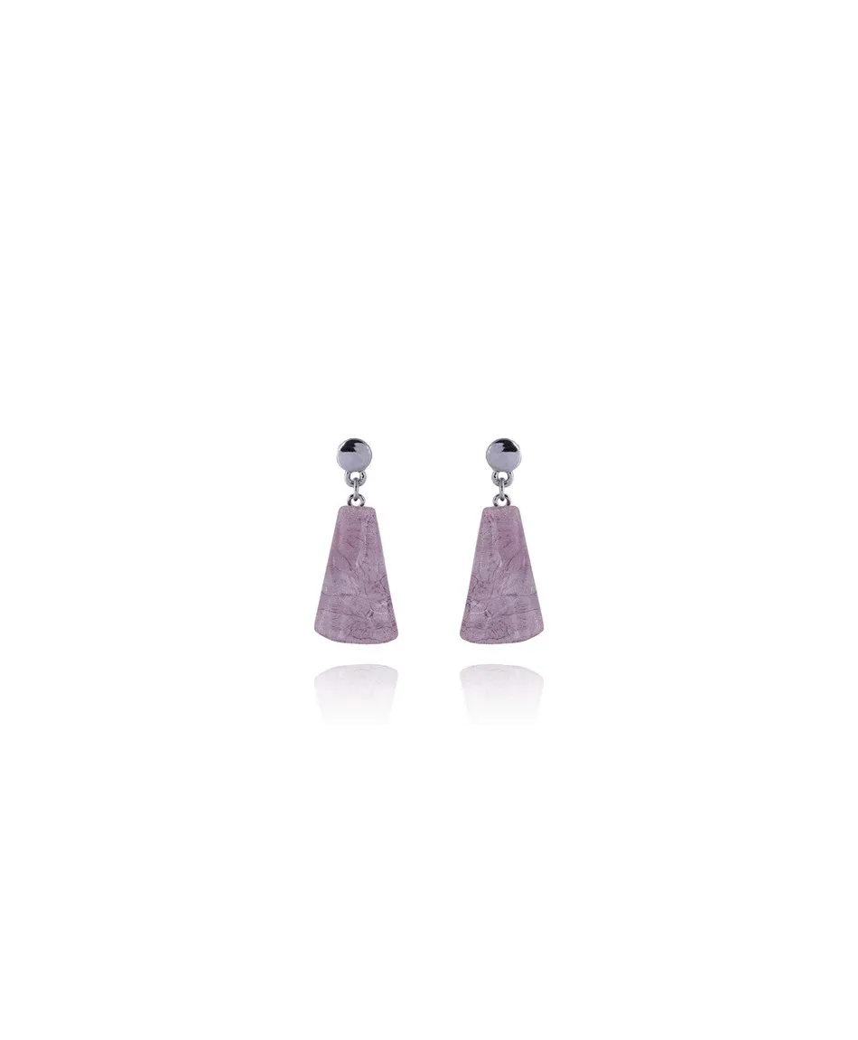 Kolczyki z kolorowej żywicy wiszące Kolczyki z kolorowej żywicy wiszące