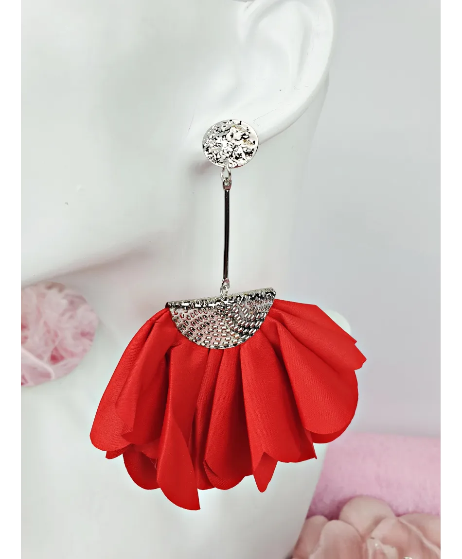 Kolczyki jedwabne kolory