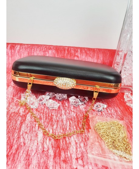 Torebka puzderko czarne matowe