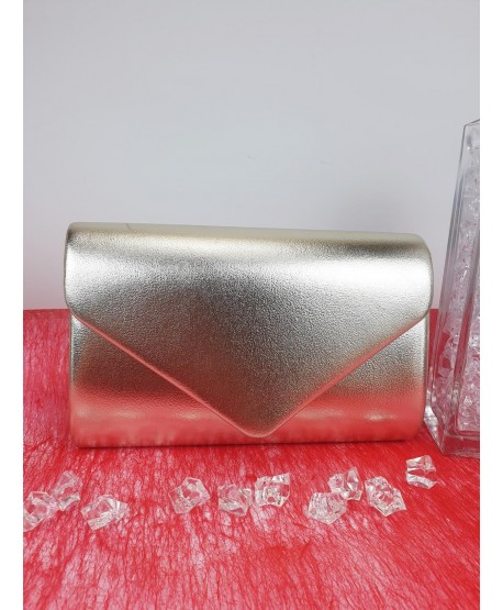 Torebka kopertówka złota srebrna