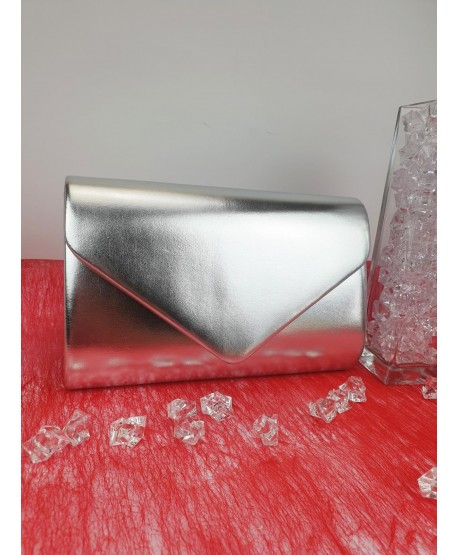 Torebka kopertówka złota srebrna