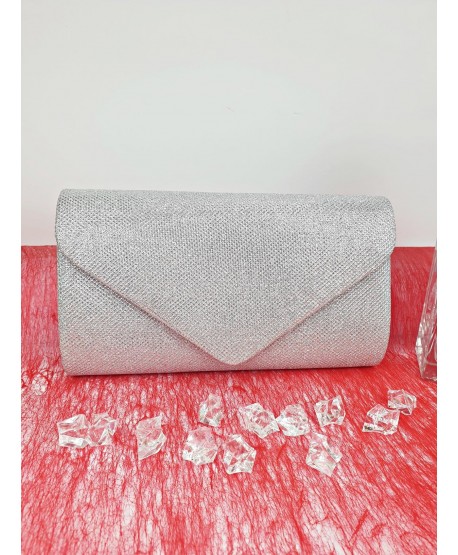 Torebki kopertówki brokatowe