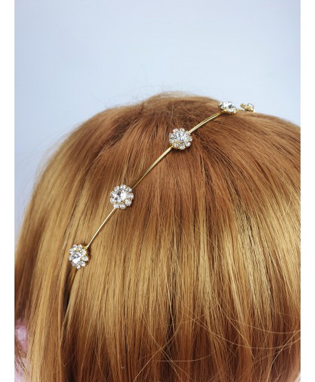 Opaski złota srebrna kwiatuszki