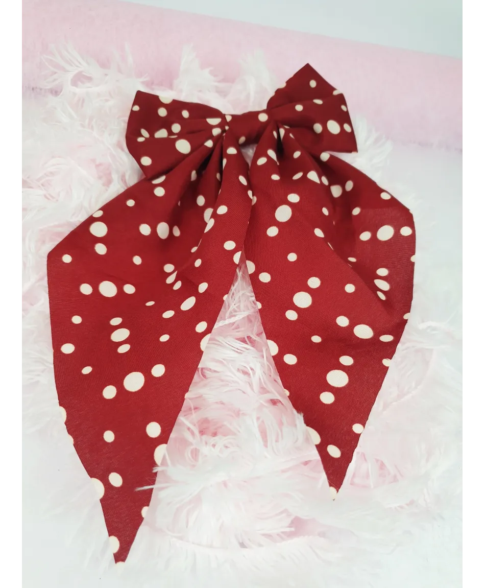 Gumka do włosów z dużą kokardą