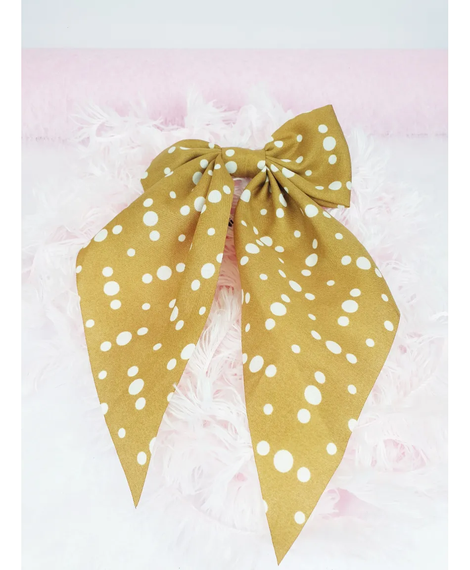 Gumka do włosów z dużą kokardą