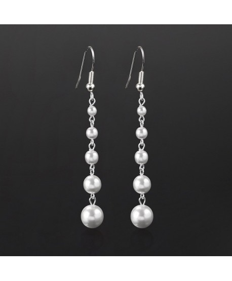 Kolczyki perła brązowa matowa- 0