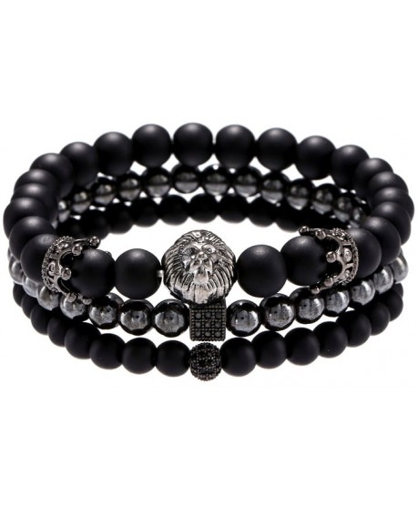 Bransoletki męskie z koralików