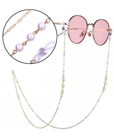 Łańcuszek do okularów trzy perełki