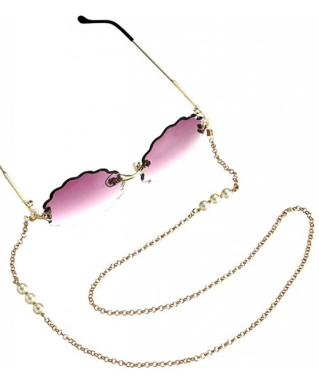 Łańcuszek do okularów trzy perełki