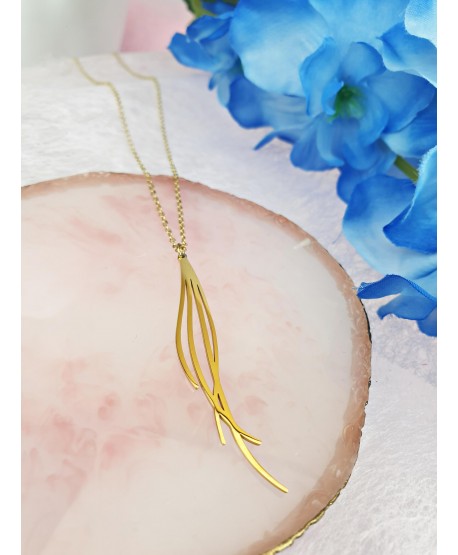 Naszyjnik stal celebrytka z zawieszką