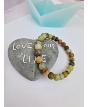 Bransoletki ze szklanych kulek