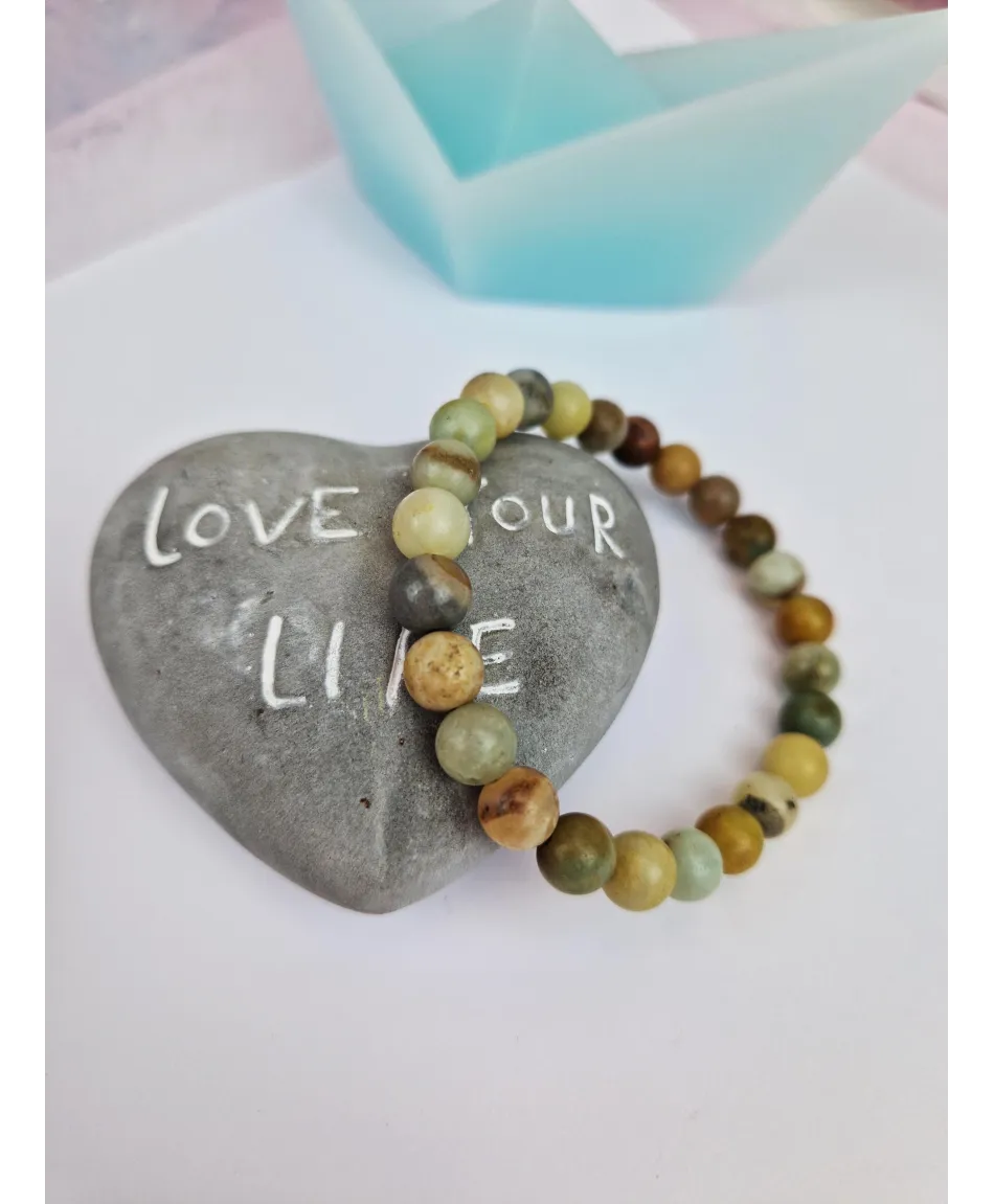 Bransoletki ze szklanych kulek