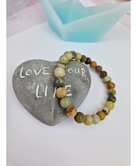 Bransoletki ze szklanych kulek