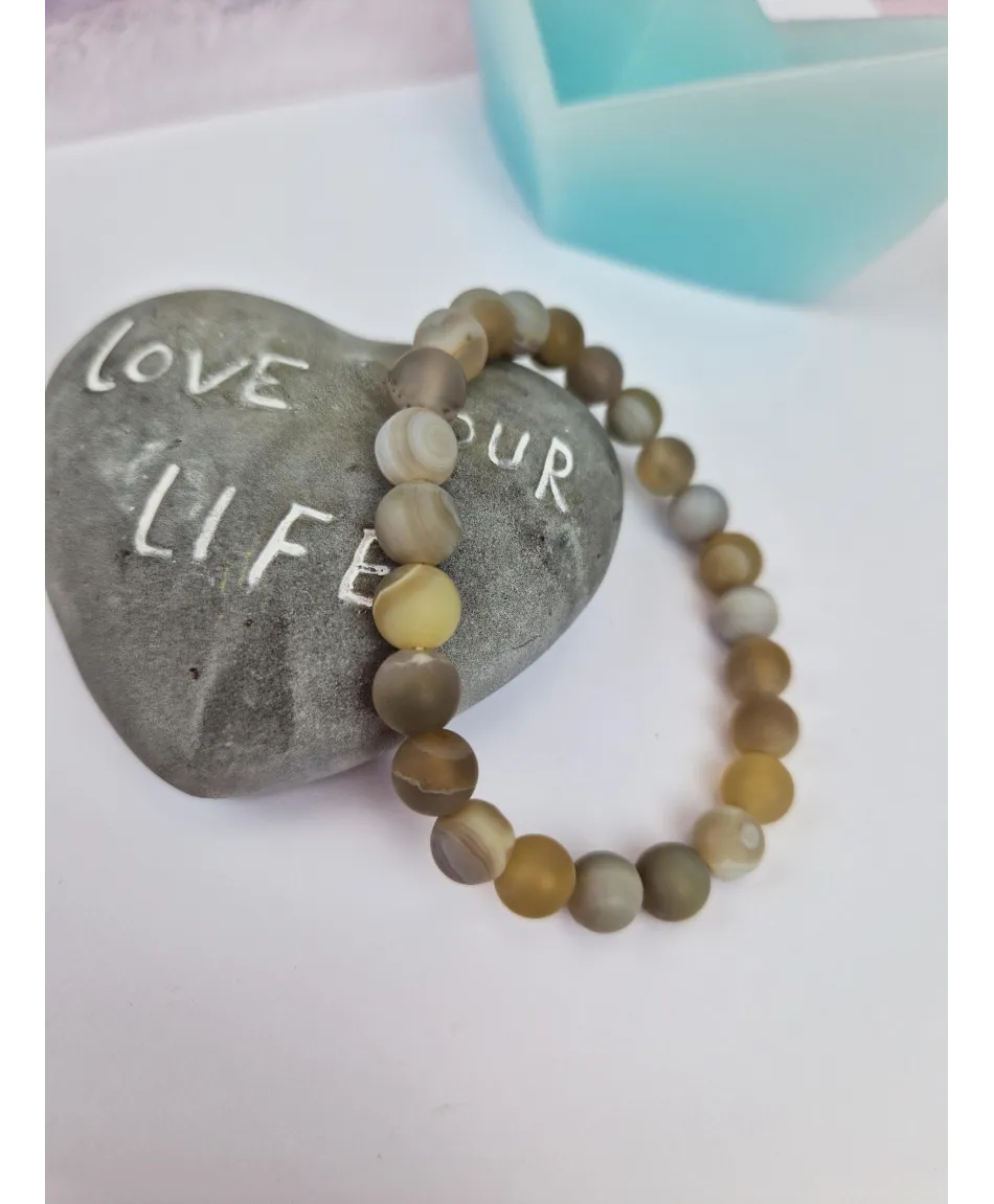 Bransoletki ze szklanych kulek