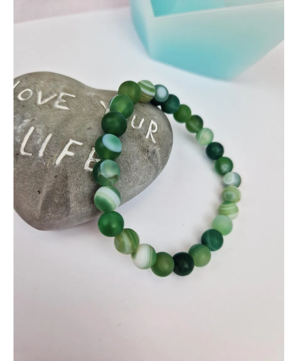 Bransoletki ze szklanych kulek