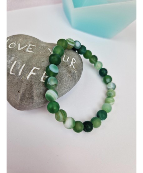 Bransoletki ze szklanych kulek