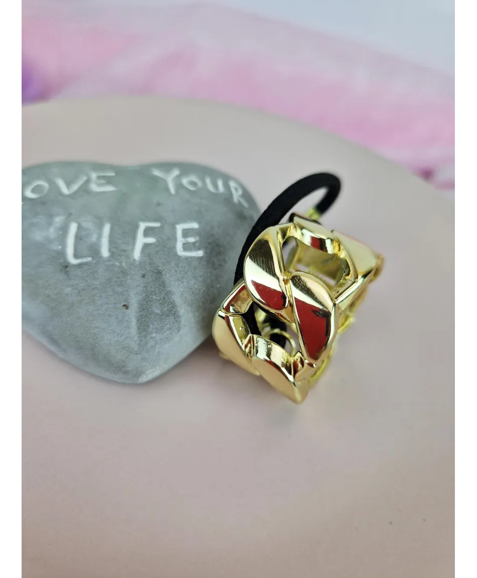 Gumki do włosów z ozdobą na kucyk hair cuff