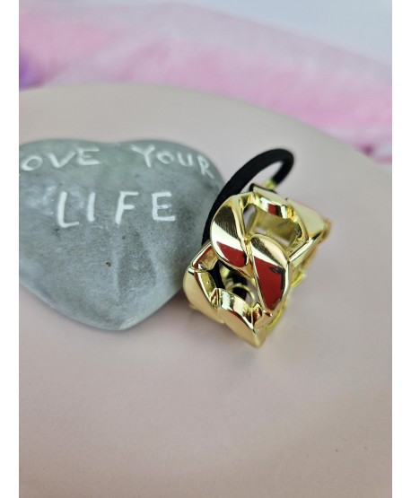 Gumki do włosów z ozdobą na kucyk hair cuff