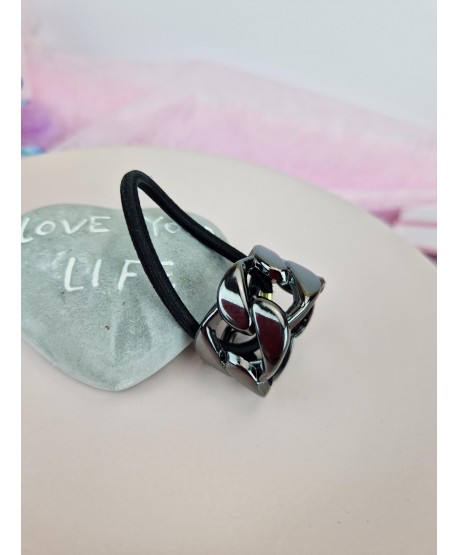 Gumki do włosów z ozdobą na kucyk hair cuff