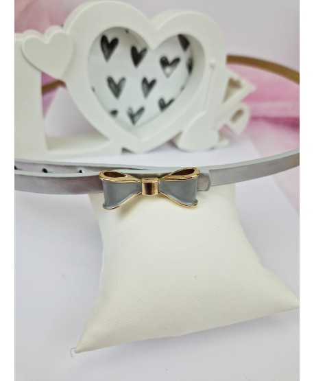 Paski do sukienki z kokardkami