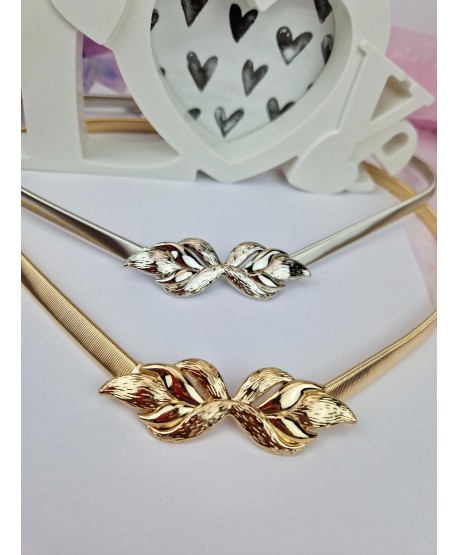 Paski sprężynkowe z ozdobną klamerką