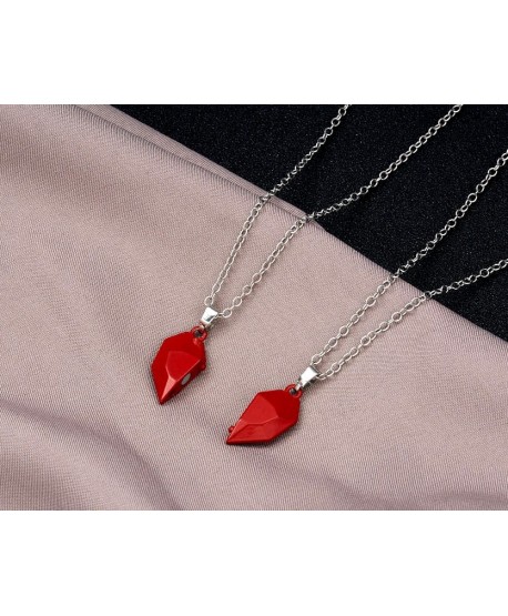 Naszyjniki przyjaźni best friends czerwone