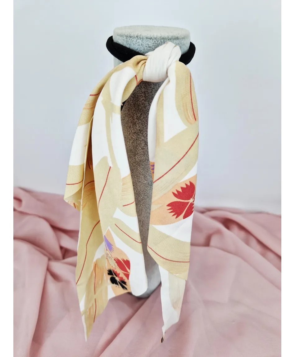 Gumki z wiszącymi chustkami długie