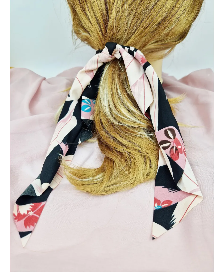 Gumki z wiszącymi chustkami długie