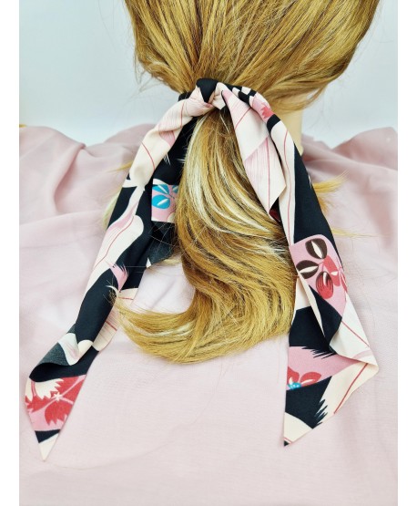 Gumki z wiszącymi chustkami długie