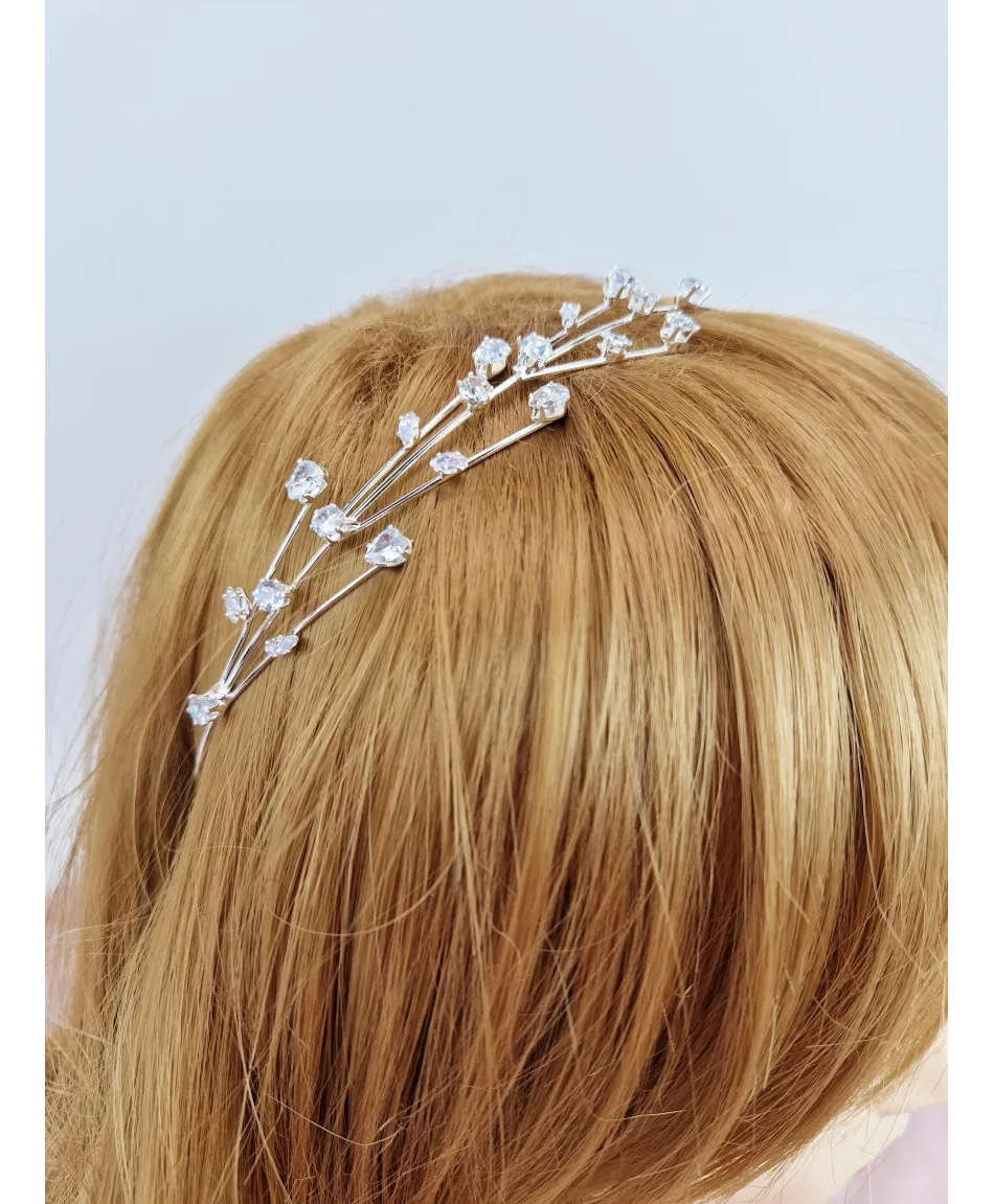 Opaski do włosów błyszczące gałązki