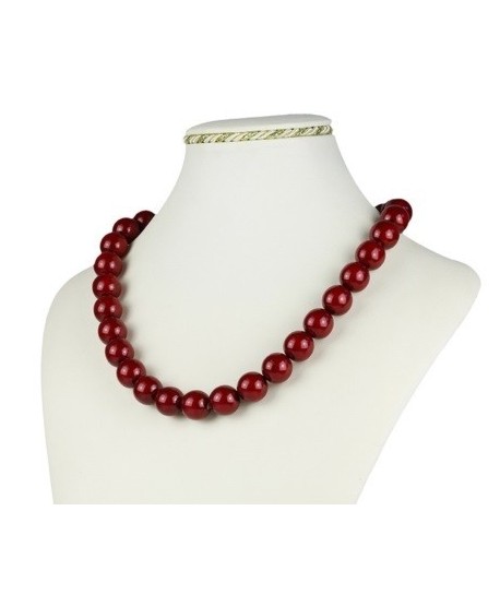 Bransoletka z czarnej szlifowanej perły