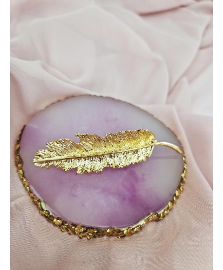 Spinka złoty liść