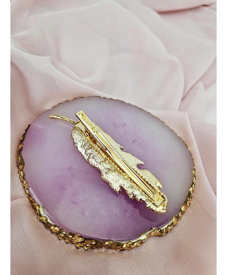 Spinka złoty liść