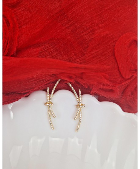 Kolczyki złote nausznice