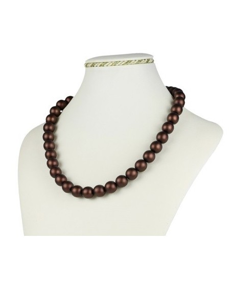 Bransoletka z czarnej szlifowanej perły