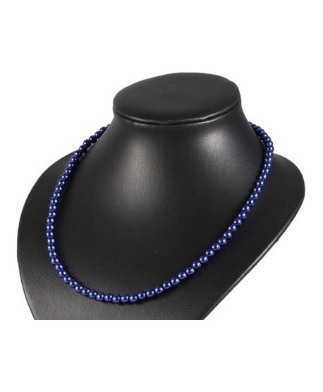 Bransoletka z czarnej szlifowanej perły