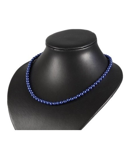 Bransoletka z czarnej szlifowanej perły