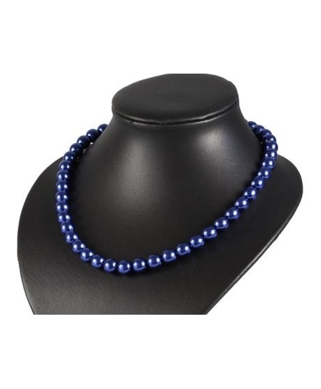 Bransoletka z czarnej szlifowanej perły