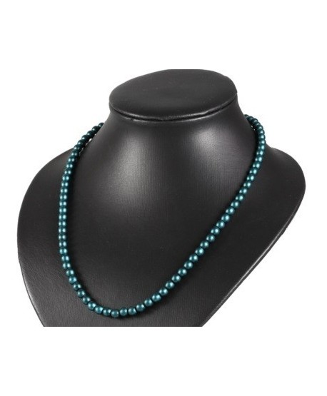 Bransoletka z czarnej szlifowanej perły