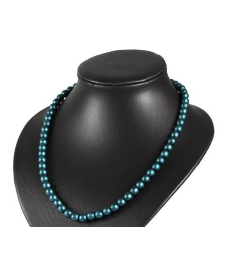 Bransoletka z czarnej szlifowanej perły