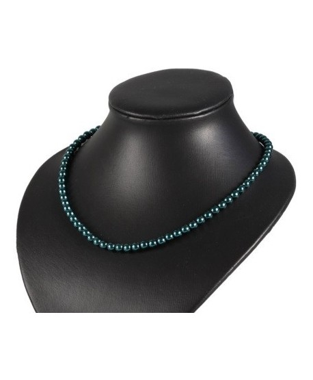 Bransoletka z czarnej szlifowanej perły