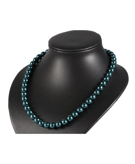 Bransoletka z czarnej szlifowanej perły