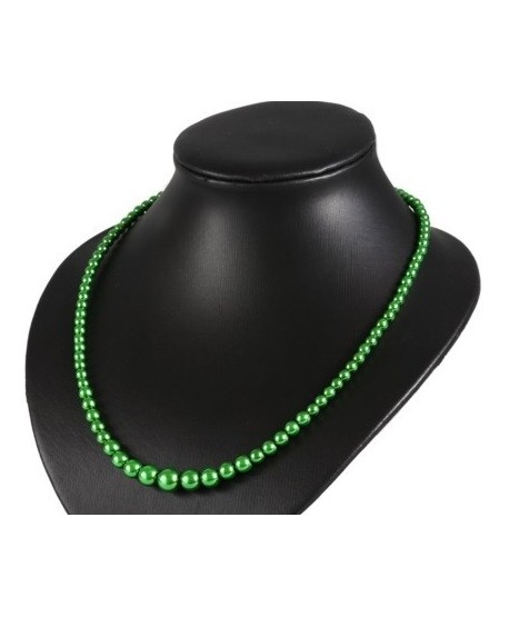 Bransoletka z czarnej szlifowanej perły